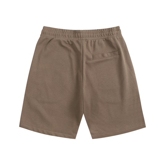 Essential brown half star shorts