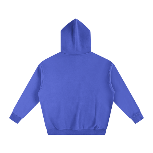 Essential blue half star hoodie