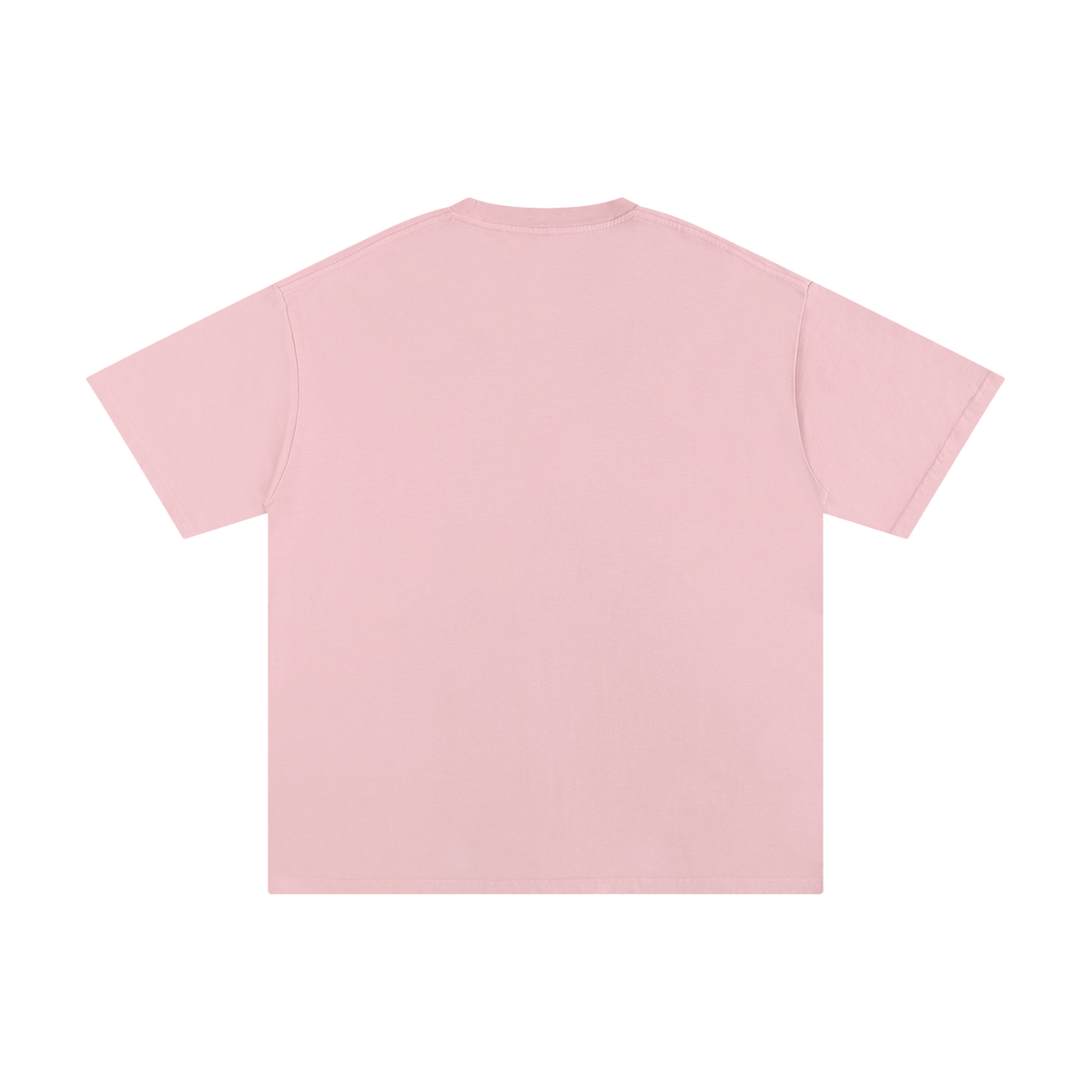 Essential half star pink T