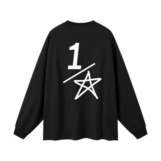 Glitched new logo long sleeve T-shirt