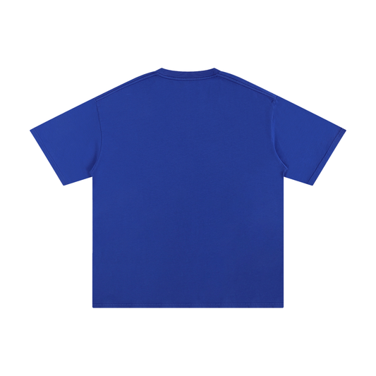 Essential blue half star T