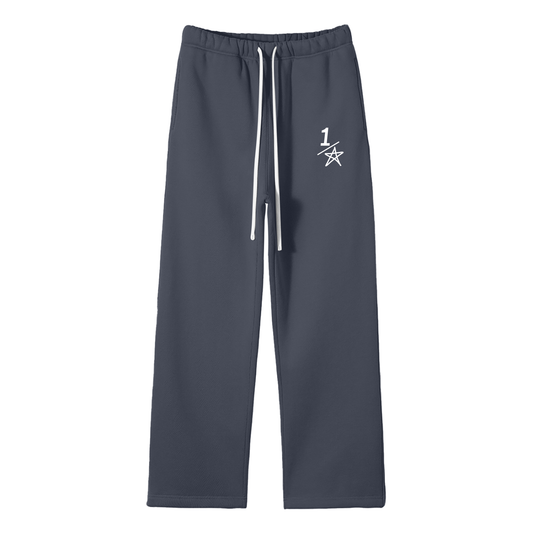 Essential dark grey half star joggers