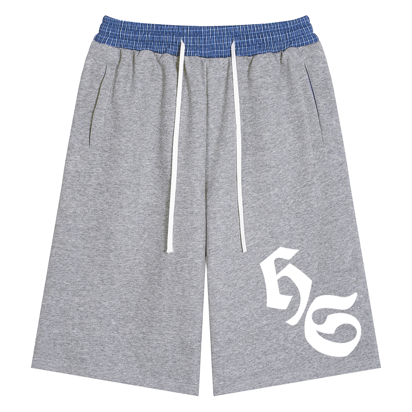 Plaid HS jogger shorts
