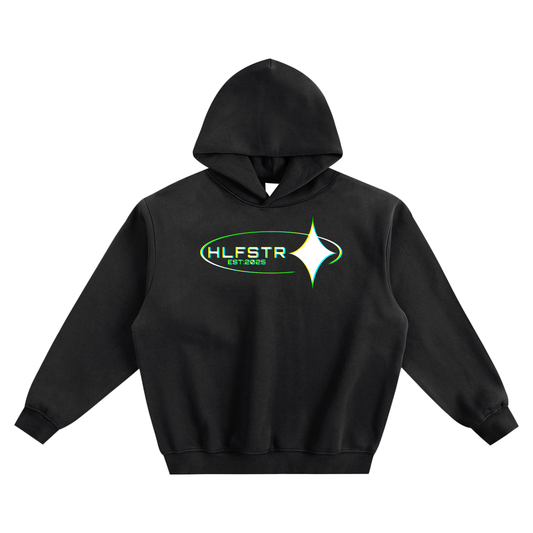 Glitched new logo hoodie