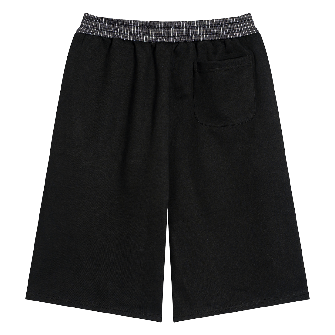 Plaid HS jogger shorts
