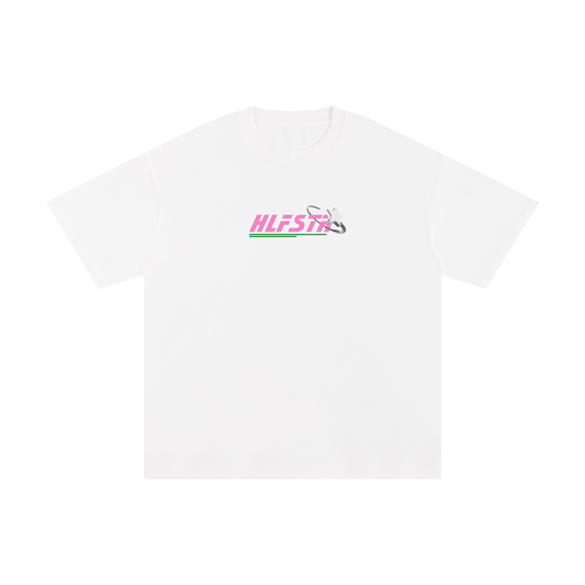 Future stars pink and green T-shirt